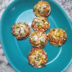 A picture of Fusion:Bhakhari Dabeli Pizza.