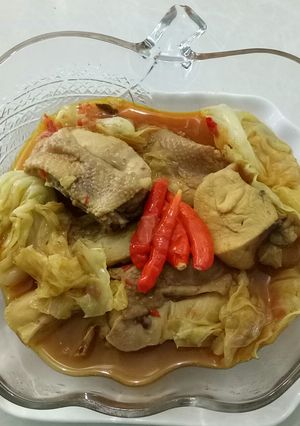 Foto resep Gulai Ayam + Kubis