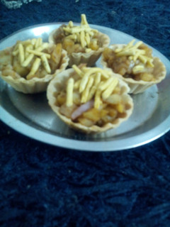 A picture of Spicy Potato Chat.