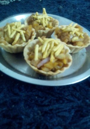 A picture of Spicy Potato Chat.