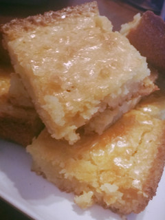 A picture of White Chocolate Brownies.