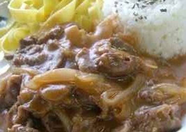 Ultra Easy Beef Stroganoff