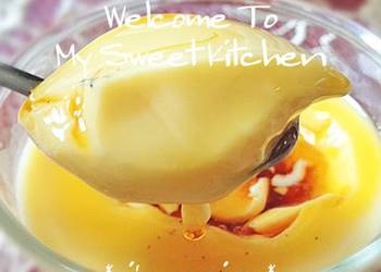 Without Fail Making Recipe Moms Creamy Custard Pudding Delicious Perfect