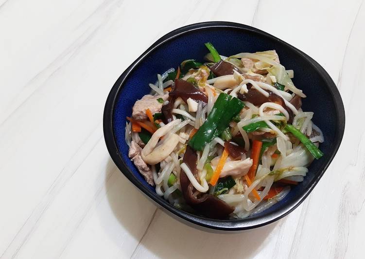豬肉時蔬家常炒麵