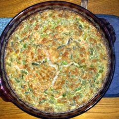 A picture of Asparagus Quiche.