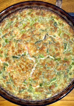 A picture of Asparagus Quiche.