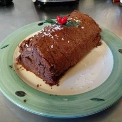 A picture of Spiced Paleo Yule Log.
