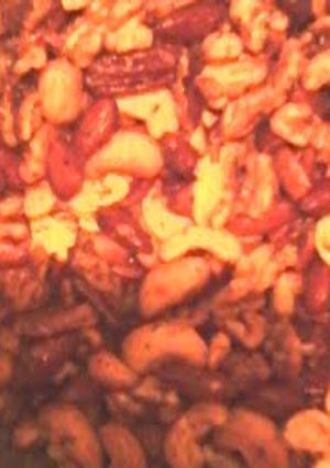 A picture of The Union Square Cafes bar nuts.