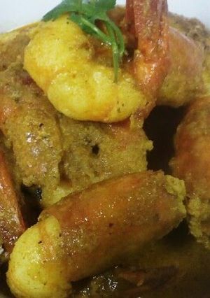 A picture of Prawn in coconut milk..