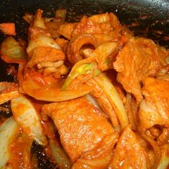 A picture of Pork and Gochujang Stir-Fry.