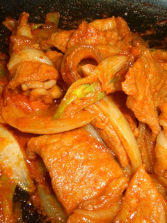 A picture of Pork and Gochujang Stir-Fry.