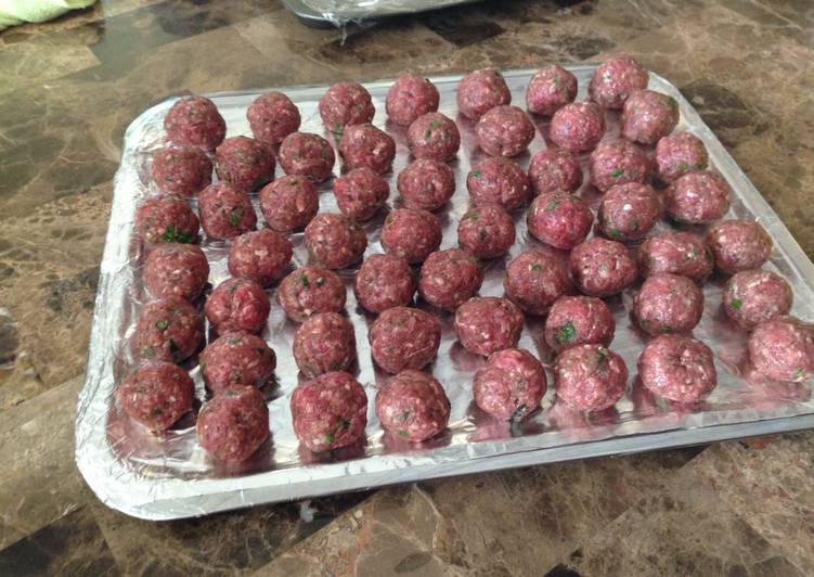 Simple Way to Make Quick My Version Of Meatballs
