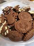 Galletas de chocolate y ron