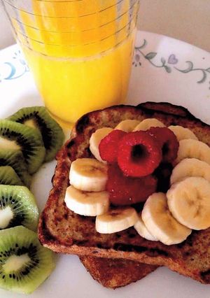 A picture of Healthy Vanilla French Toast.