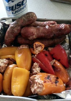A picture of Stuffed Sweet Peppers.