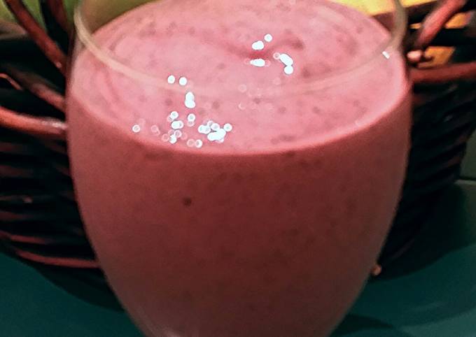 loaded fruit smoothie