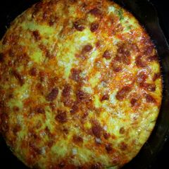 A picture of Frittata with Chorizo.