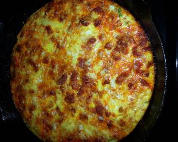 Popular Cuisine Frittata with Chorizo Delicious Nutritious