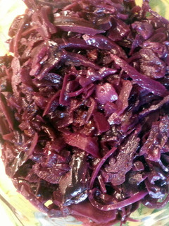 A picture of 'V' Fruity red cabbage.