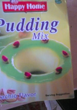 A picture of Pistachio pudding.