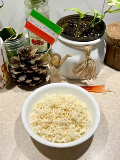 A picture of Puff rice with leftovers 🍚.