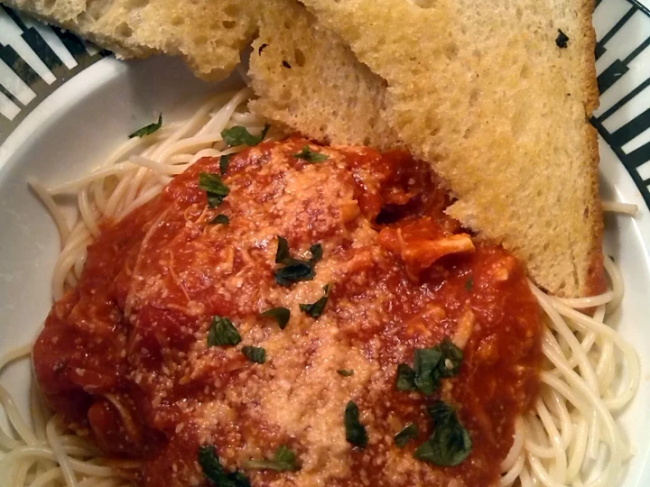 Simple Way Make Recipe Po&amp;#39; dunk sketi (poor man&amp;#39;s chicken spaghetti) that is Delicious, Really Delicious}
