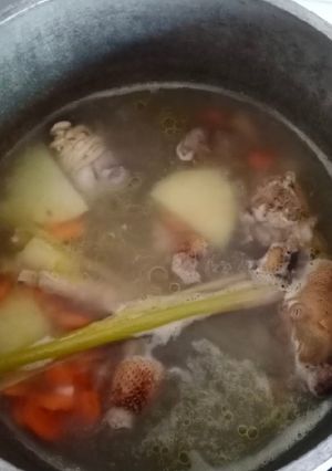Foto resep Sup ayam kampung sederhana