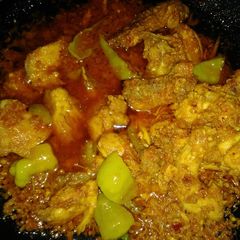 A picture of Chicken karahi.
