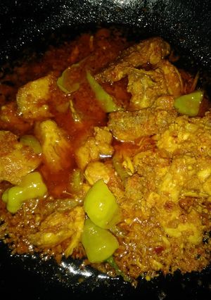 A picture of Chicken karahi.