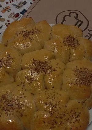 عکسی از دستور نان شیرمال😉