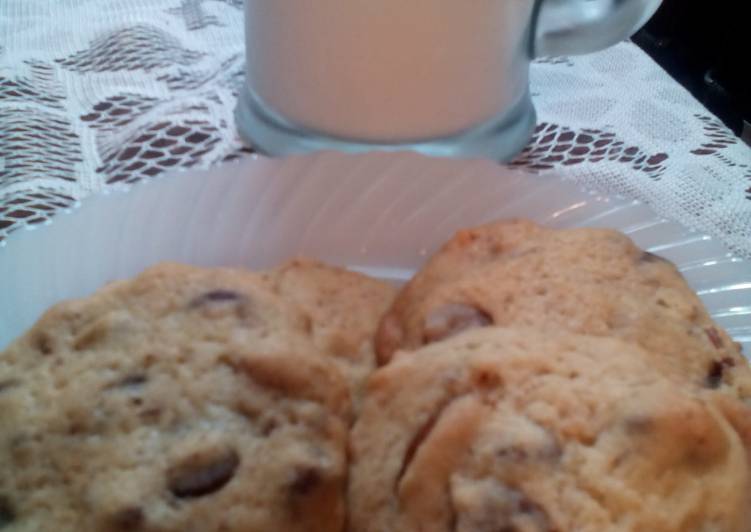 Step-by-Step Guide to Make Award-winning sunshine &#39;s milk chocolate chip cookies