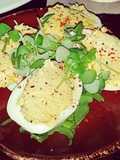 Wasabi Deviled Eggs