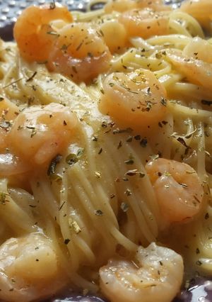A picture of Shrimp Scampi.