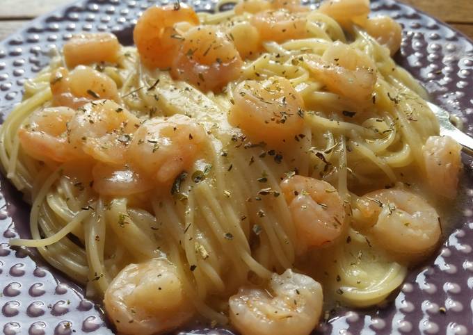 Simple Way to Prepare Homemade Shrimp Scampi