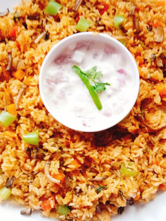 வாழைப்பூ பிரியாணி (vaalai poo biriyani recipe in tamil) செய்முறை முக்கிய புகைப்படம்