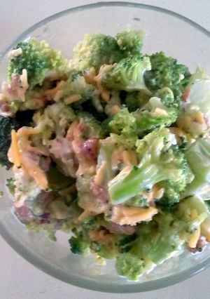 A picture of Broccoli salad.