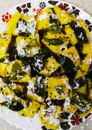 ধোকলা (Dhokla recipe in bengali) রেসিপির প্রধান ছবি