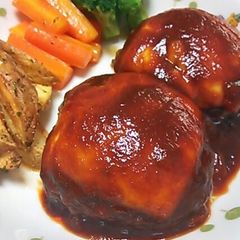 A picture of Tender Even When Cold! Double Cheese Hamburger Steaks.
