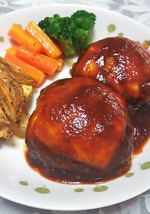 A picture of Tender Even When Cold! Double Cheese Hamburger Steaks.