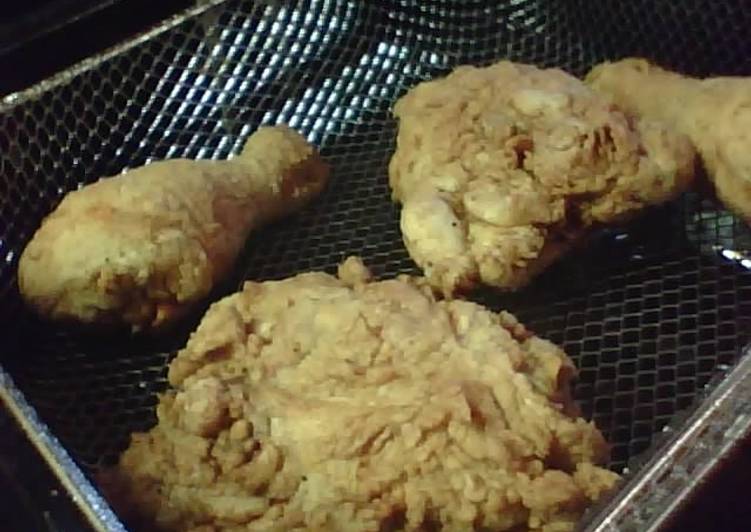 Easiest Way to Make Quick Crisp Fry Chicken