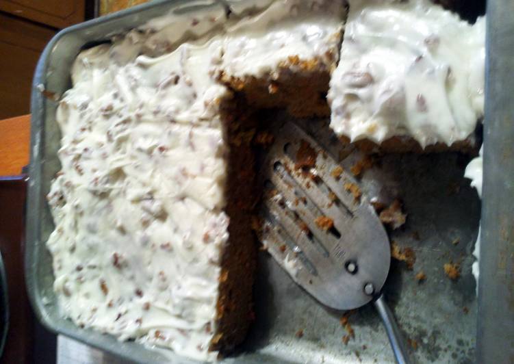 Easiest Way to Prepare Ultimate Great Grandma&#39;s Carrot Cake