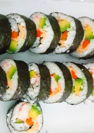 Foto resep Shushi sederhana ala mamah azizah