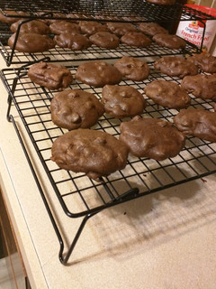 A picture of Chocolate Stout Fudge Cookies.