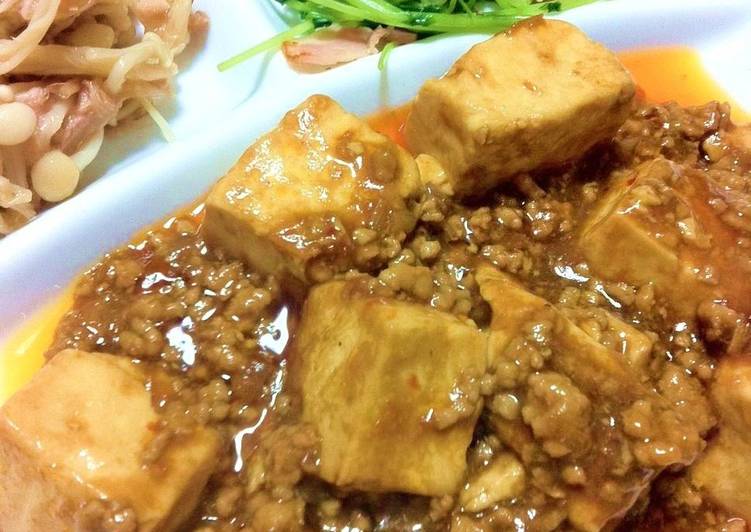 Recipe: Appetizing Easy Speedy Mapo Tofu