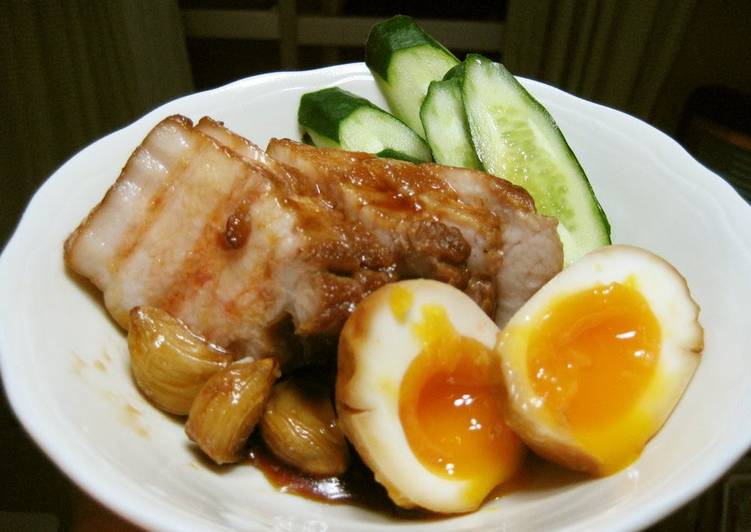 Easy Roast Pork (with Soft-Boiled Eggs)