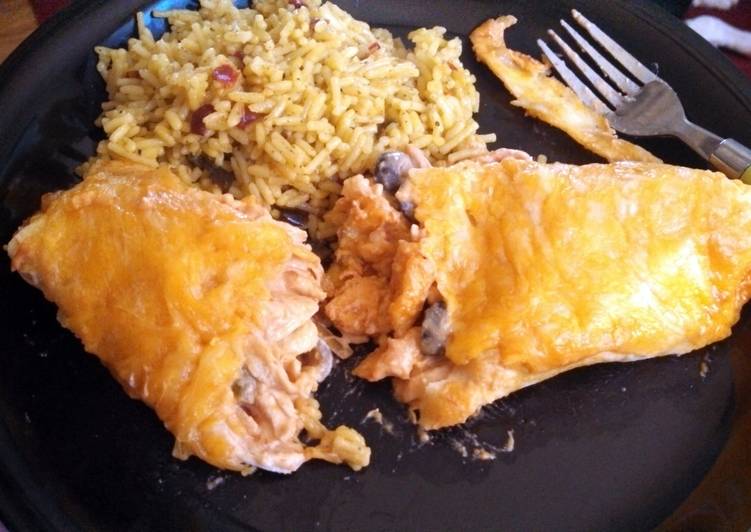 Recipe of Appetizing Easy chicken enchiladas