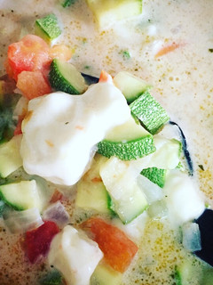 Una foto de Calabacitas con queso