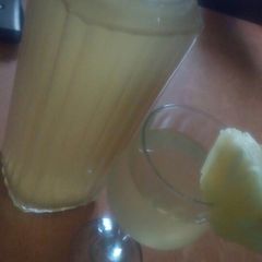 A picture of Pineapple peels juice.