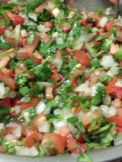 A picture of Pico de Gallo.
