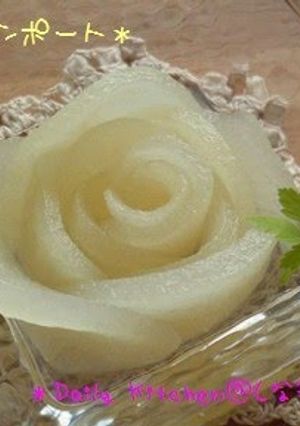A picture of Asian Pear Compote.